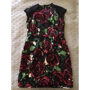 Nanette Lepore Roses dress sz4